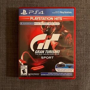 Gran Turismo Sport Sony PS4 Playstation 4 Game